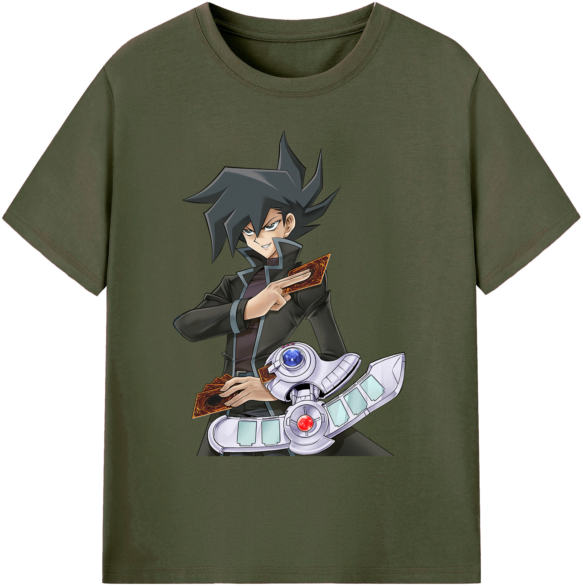 （画像用） 遊☆戯☆王 Yu-Gi-Oh! 綿100％ メンズ半袖Tシャツ｜肌触りやわらか＆通気性